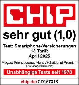 Auszeichnung: CHIP sehr gut